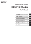 Buffalo Technology HDS-PHU2 User's Manual