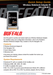 Buffalo Technology WLI-CB-B11 User's Manual