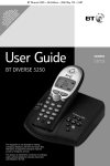 BT diverse Diverse 5250 User's Manual