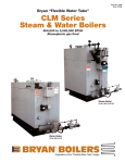 Bryan Boilers CLM-150-S150-GI User's Manual