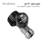 Brookstone GRILL GAUGE User's Manual