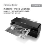 Brookstone All Photo Printer User's Manual