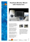 Brodit Headrest Monitor User's Manual