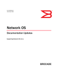 Brocade Communications Systems Brocade Network OS 2.1 User's Manual