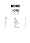 Brinsea OvaEasy 190 Advance User's Manual
