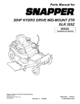 Briggs & Stratton 355ZB2654 User's Manual