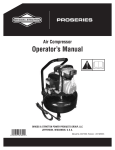 Briggs & Stratton Proseries User's Manual