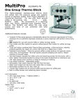 Briel ES200APG-TB User's Manual