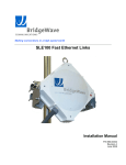 BridgeWave SLE100 User's Manual