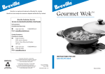 BREVILLE EW30XL Instructions for Use