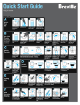 BREVILLE ESP6SXL Quick Start Guide