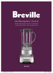 BREVILLE BBL605XL Instruction Booklet