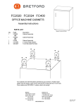 Bretford FC2020 User's Manual