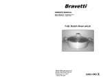 Bravetti XSP21HCU User's Manual