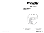 Bravetti MC665H User's Manual