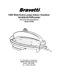 Bravetti EP865 User's Manual