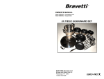 Bravetti CW23HCH User's Manual