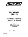 Bravetti 524-15B User's Manual