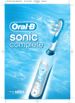 Braun Sonic Complete User's Manual