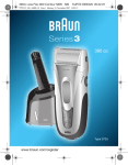 Braun Series 3 User's Manual