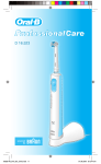 Braun PROFESSIONALCARE D 16.523 User's Manual