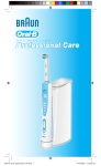 Braun Professional Care Toothbrush User's Manual
