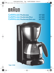 Braun KF520 Instruction Manual