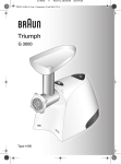 Braun G 3000 User's Manual