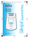 Braun EE1055 User's Manual