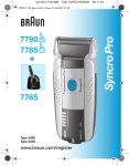 Braun 7765 User's Manual