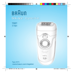 Braun 7681 User's Manual