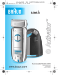 Braun 5643 User's Manual