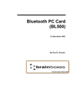 Brainboxes BL500 User's Manual