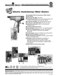 Bradford-White Corp ES-4100 User's Manual