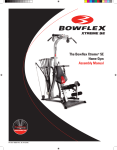 Bowflex XtremeSE User's Manual