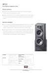 Bowers & Wilkins DM320 User's Manual