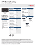 Bosch NEM5666UC Product Information