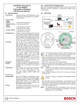 Bosch MX938I User's Manual