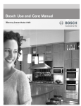 Bosch HWD User's Manual