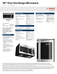 Bosch HMV3022U Product Information
