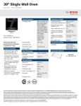 Bosch HBL8461UC Product Information