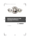 Bosch F220-B6 User's Manual