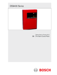 Bosch DS9400 User's Manual