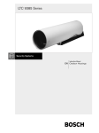 Bosch Appliances Security Camera LTC 9385 User's Manual