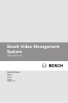 Bosch MBV-BPRO-40 User's Manual