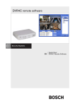 Bosch DVR4C User's Manual