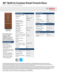 Bosch B36IT800NP Product Information