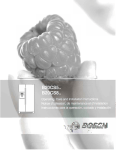 Bosch B20CS5 User's Manual