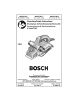 Bosch 1594 User's Manual