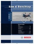 Bosch Power Tools 4100DG-09 User's Manual